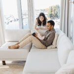 A relaxed in-home newborn session in a Toronto Condo