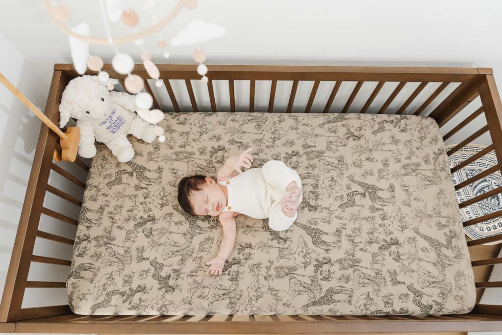 newborn baby at home Toronto lifestyle photography