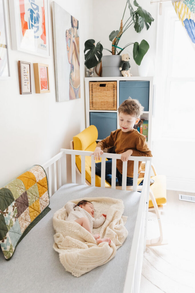 what to wear newborn session siblings 1